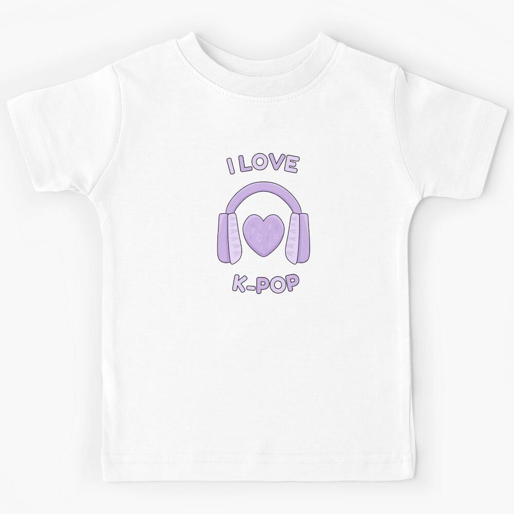 I LOVE K-POP Kids T-Shirt 170