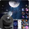 Star Projector Galaxy Night Light HD Lmage Disc Upgraded Planetarium Projector With Remote Control Bluetooth For Room
