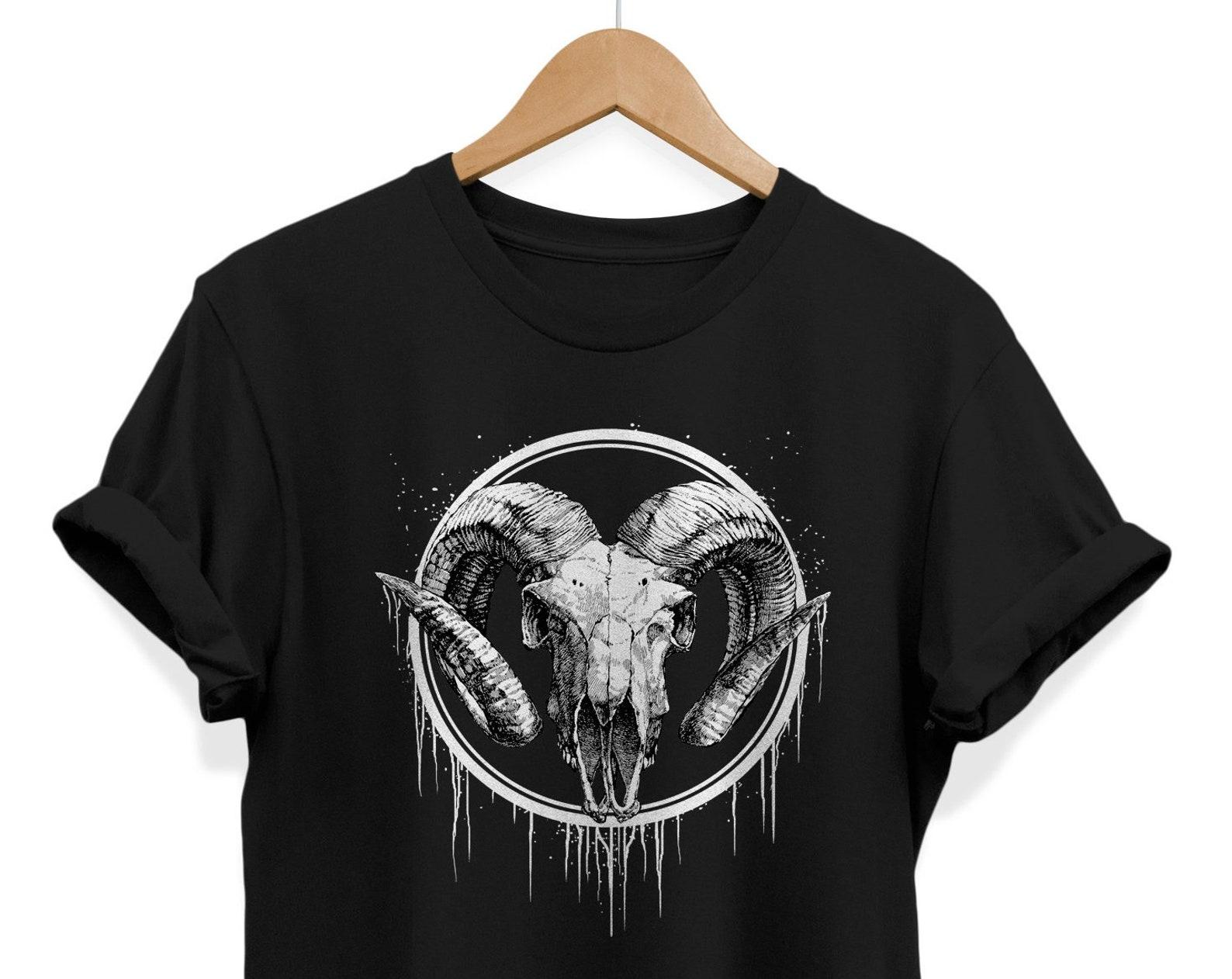 Animal Skull T-Shirt: Goth Emo Apparel XL