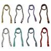 Knit Long Choker Striped Scarf for Women Harajuku Style for Jeans or Dresses