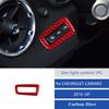 For Chevrolet Camaro 2016-UP Car Head-Up Display Controls Button Panel Cover Decorative Sticker Modification Accessories