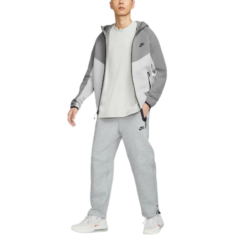 

New Nike Tech Knitted Sports Pants Men s Gray HJ6534-063 US XXL