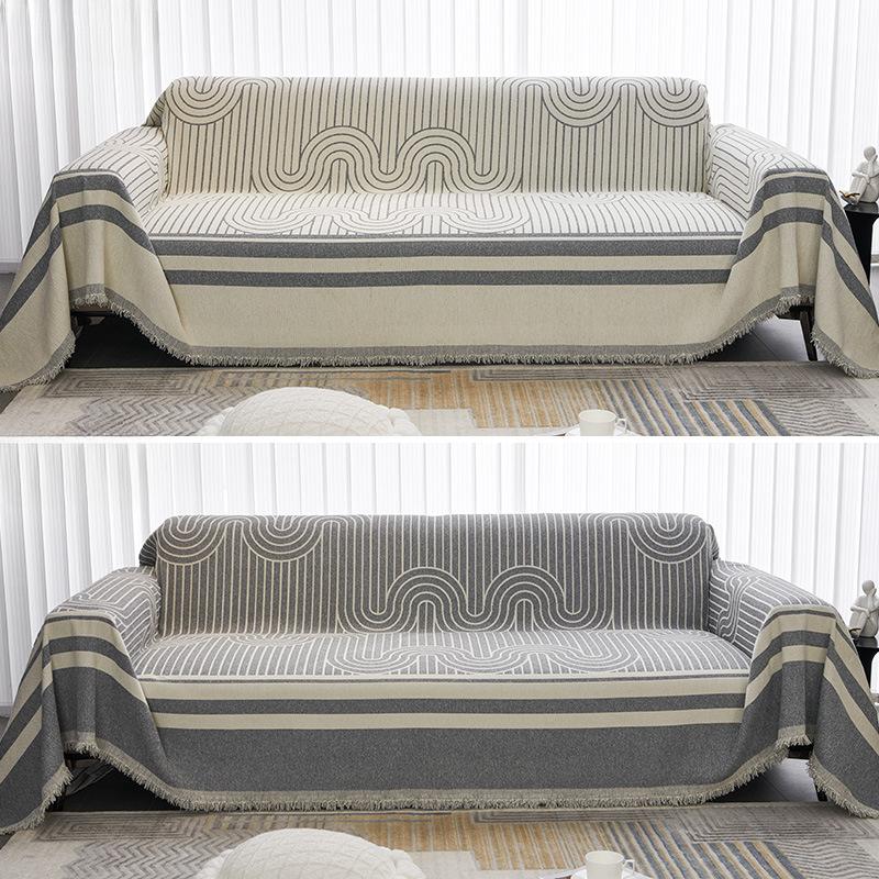 

Полотенце для дивана, всесезонная универсальная ткань с полным покрытием и двусторонним использованием, универсальный чехол из синели, коврик для дивана, защищающий от кошачьих лап 180*130