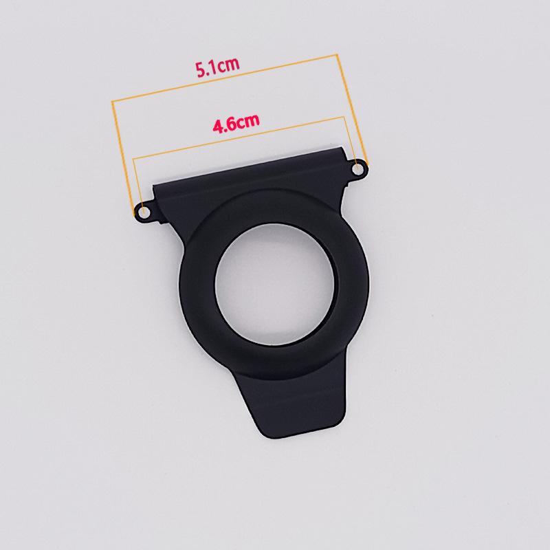 Carbon Fiber Card Holder with Stainless Steel Clip & Air Tag Space