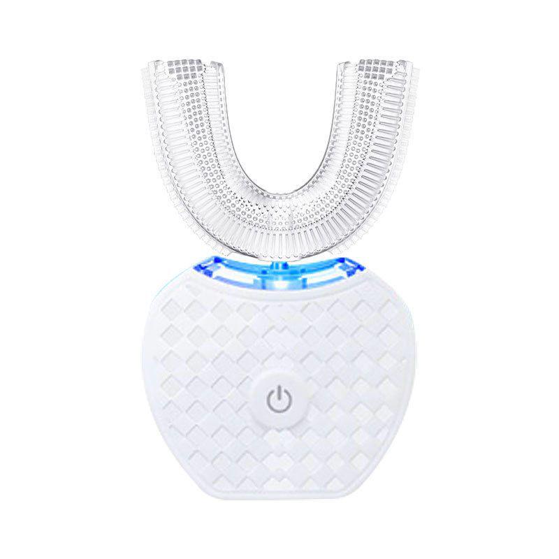 Rechargeable Ultrasonic Electric Toothbrush Set with Sweeping Vibration and Rotating Heads for Couples