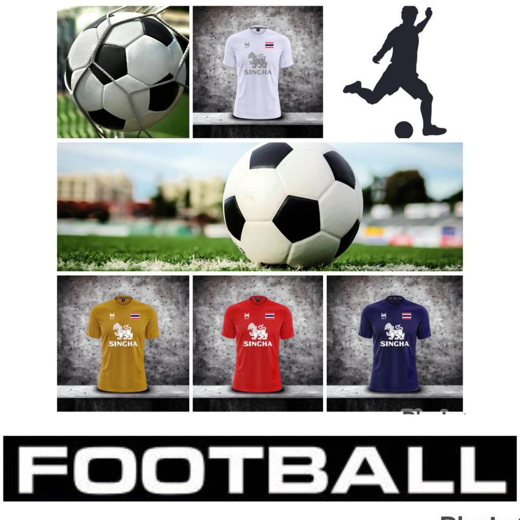 THAILAND National Football Soccer Training JERSEY Casual CHEER Print Schnelltrocknendes Hemd Rundhals Polyester Kurzarm Uniform Löwenlogo Sport Outdoor