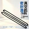 Silicone Rubber Vacuum Sealer Sponge Strip for Home Appliance Sealing
