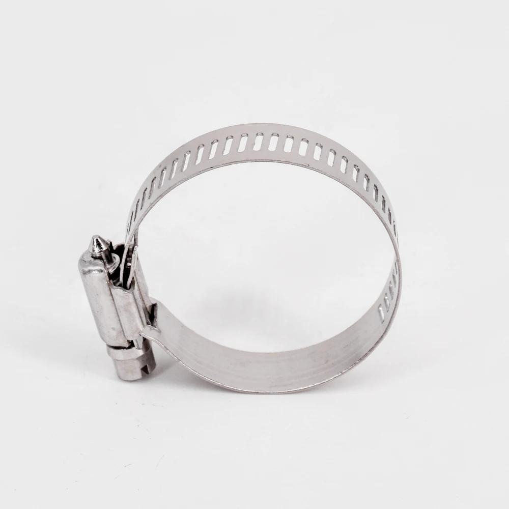 5 PCS Hose Clamp 6-12mm 1/4" 3/8" 304 Stainless Worm Drive Spring Clip Water Fuel Line Homebrew