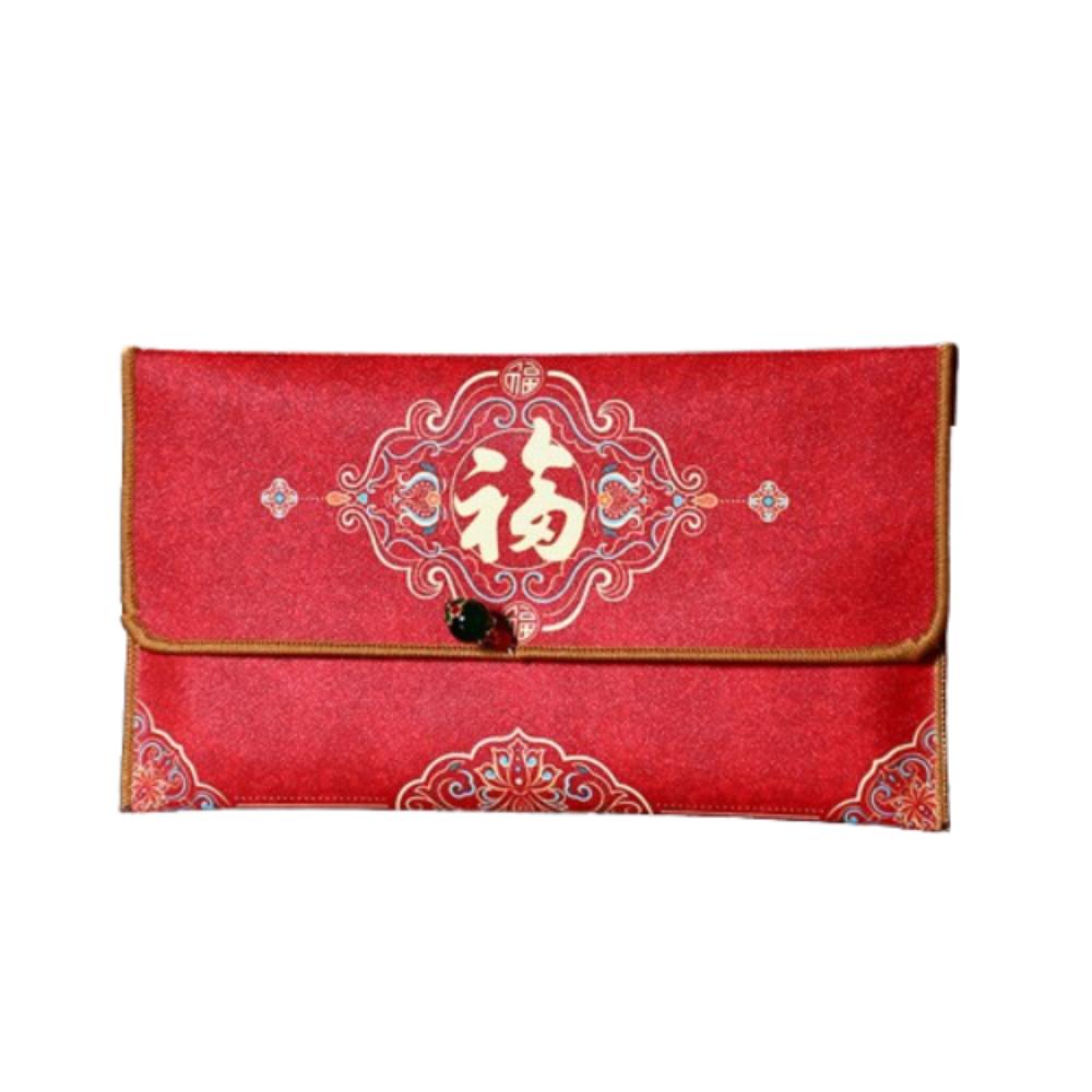 Chinese Style Lucky Money Bag Blessing Red Pocket New Year Red Envelopes  Celebration Party