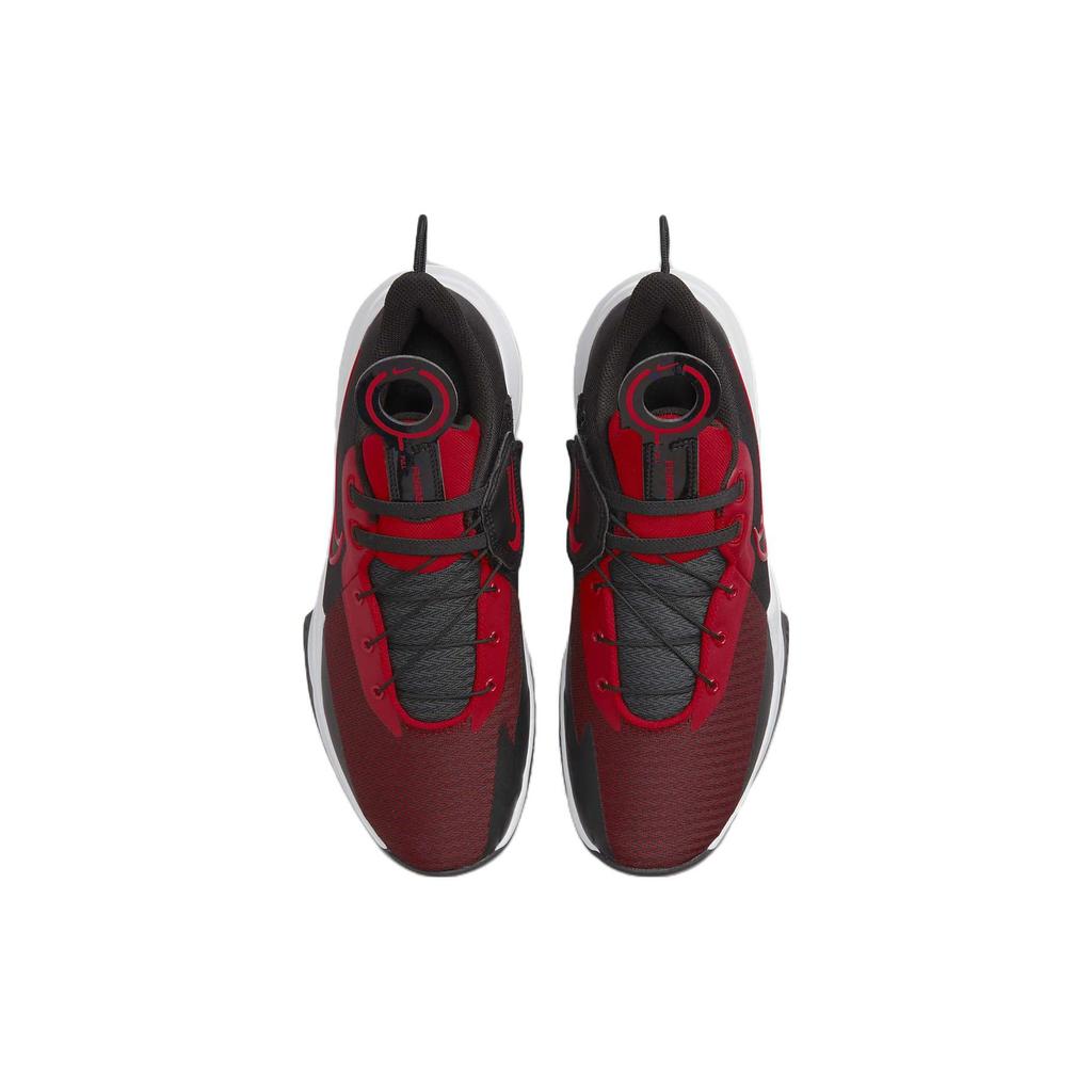 Nike Precision 6 FlyEase Bred Herren-Sneaker Schwarz Gym-Rot University-Rot DJ7552-002