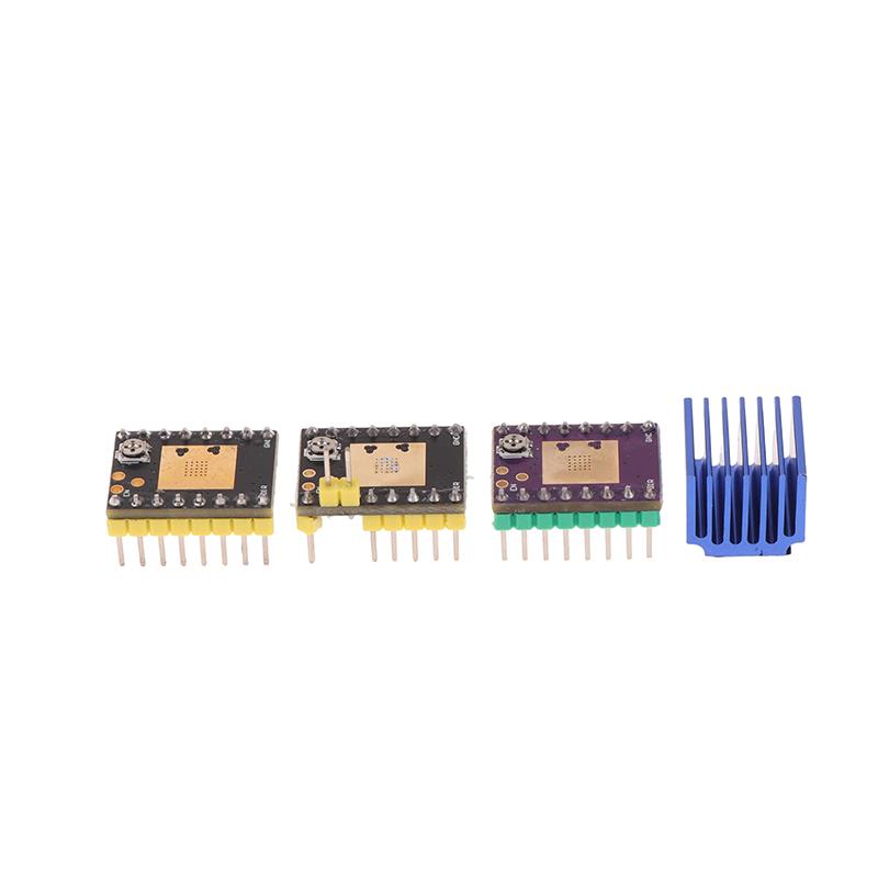 Acessórios para Impressora 3D Motor de Passo Módulo de Driver Ultrassilencioso Tmc2209 Tmc2208 Atd5833