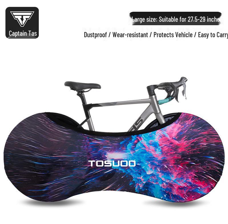 

Captain Tass Universal Bike Dust Cover - Wear-Resistant Protection for Mountain & Road Bike Wheels 22 Inch