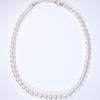 European and American natural freshwater pearl necklace women's fashion ins light luxury literary simplicity versatile collarbone chain