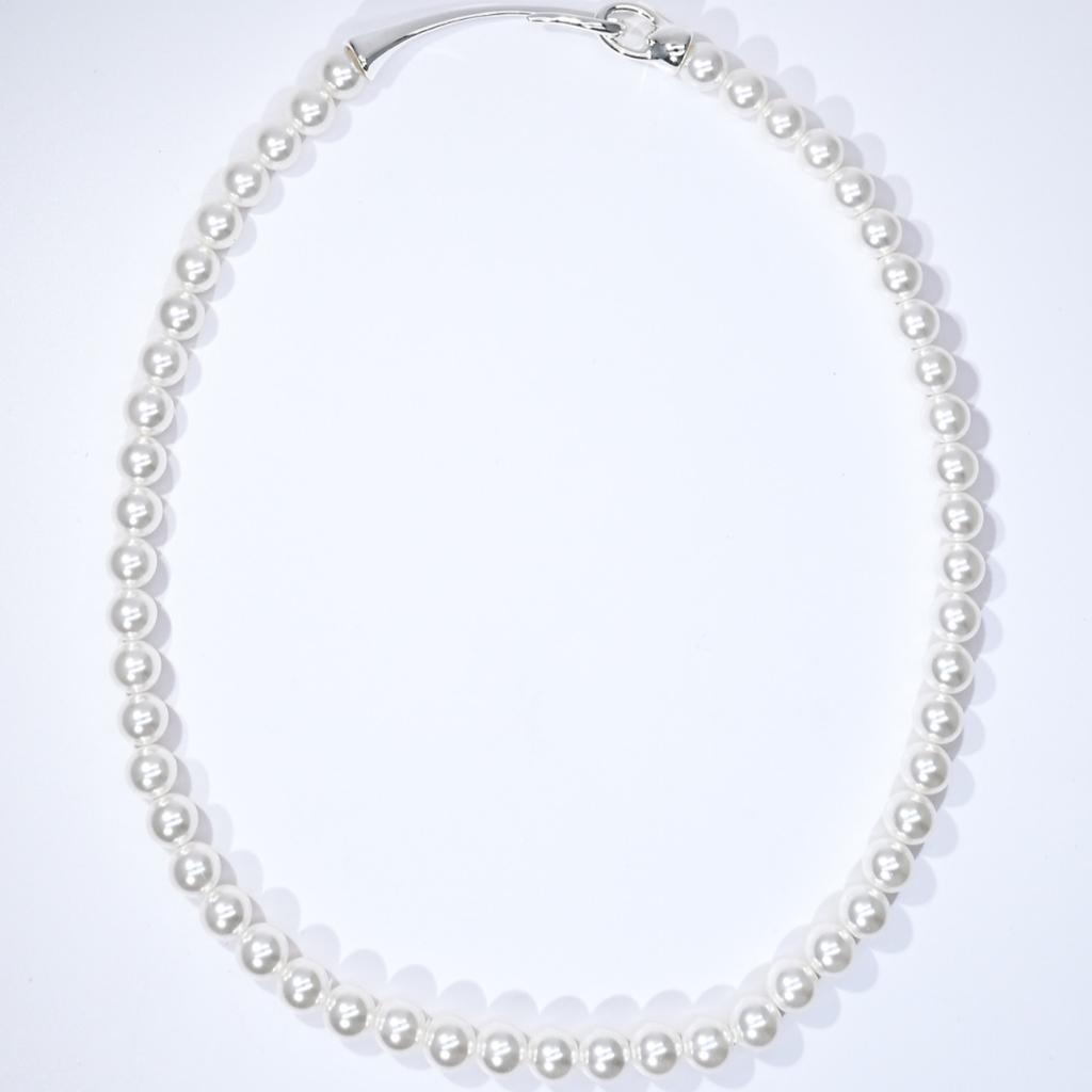 European and American natural freshwater pearl necklace women's fashion ins light luxury literary simplicity versatile collarbone chain