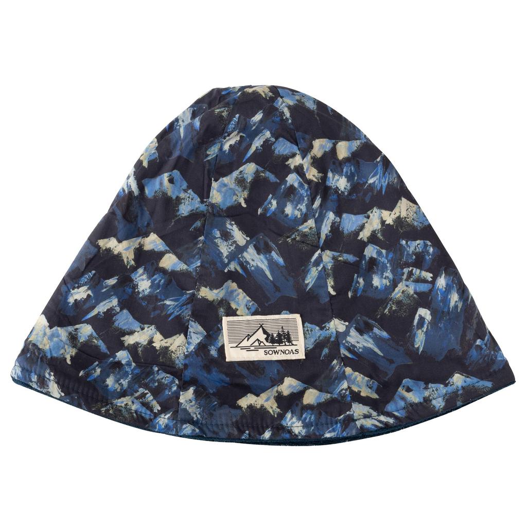 Hat Pattern Sauna Hat NAVY [Saunaoers] All-over