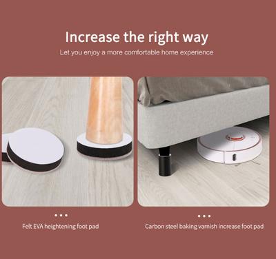 4pcs Heightening Foot Pad Heavy Table Sofa Foot Pad Furniture Elevator Non Slip Chair Leg Floor Protectors Legs For Furniture