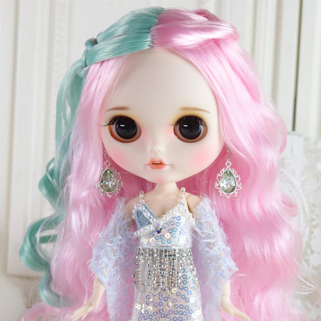 ICY Fortune Days Puppe Hinamatsuri 4 Arten von Pupillenfarben Make-up 19 verbesserte Gliederpuppen Puppe, Geschenk, + handbemalt +