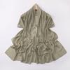 Chiffon Long Scarf Double Heart Rhinestone Ethnic Headscarf For Women