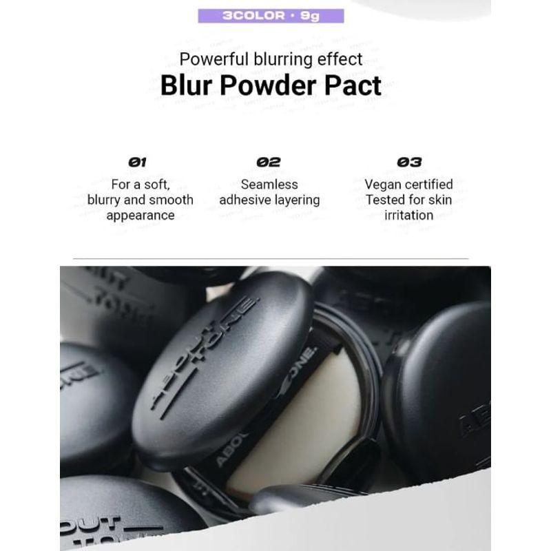 ABOUT_TONE - Blur Powder Pact - 6 Colors