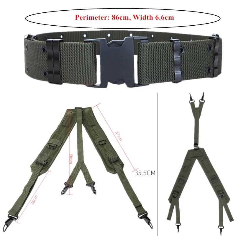 Cinturón Táctico Militar Combate al Aire Libre CS Correa para Hombro y Pecho del Ejército Accesorios de Caza Cinturón Táctico Militar