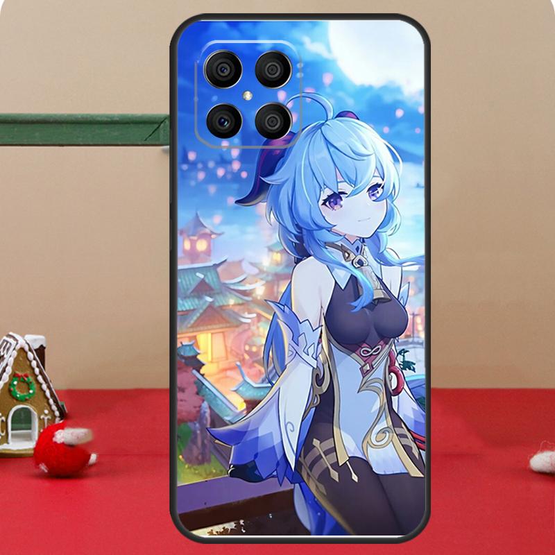 Ganyu Genshin Impact Case For Honor Magic 6 7 8 Pro Honor 400 200 70 90 Lite X8c X8b X9a X9b X9c X9d Win RT Cover