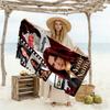 Dua Lipa Customized Name Beach Towel Quick-Dry Soft Microfiber Perfect for Traveling Yoga Camping and Swimming