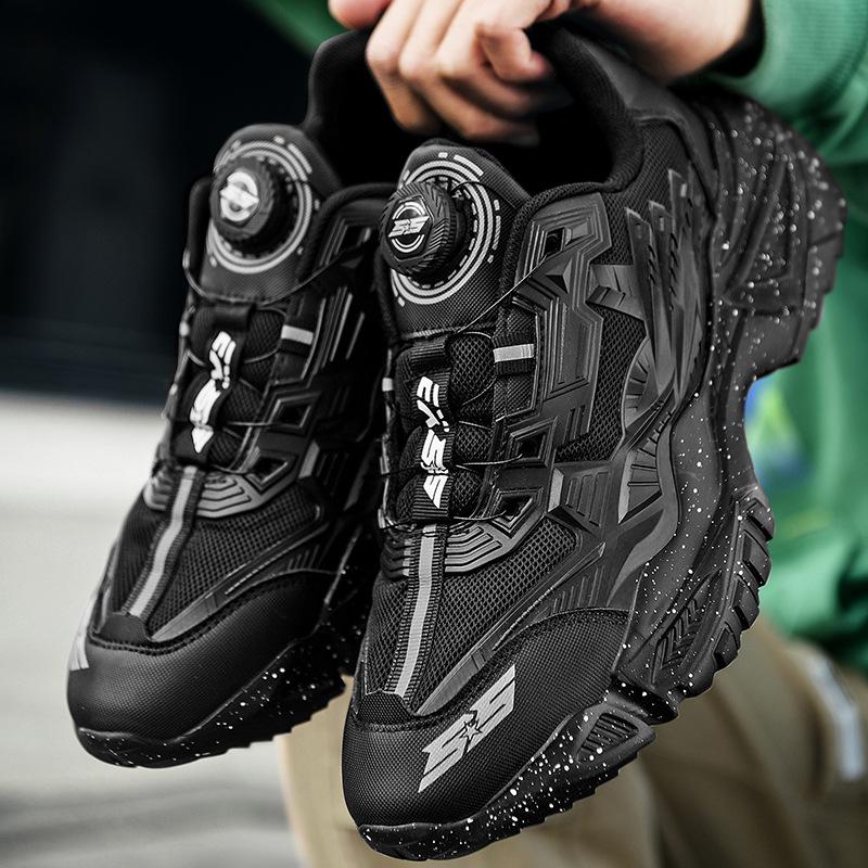 2025 New Men's Plus Size 46 47 Chunky Sole Sneakers Armor Design Comfortable Durable Running Athletic Unisex Casual Footwear