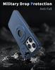 Luxury Magnetic Slide Camera Protection Case For iPhone 16 15 14 13 12 11 Pro Max Plus X XS XR 8 7 For Magsafe Ring Stand Cover