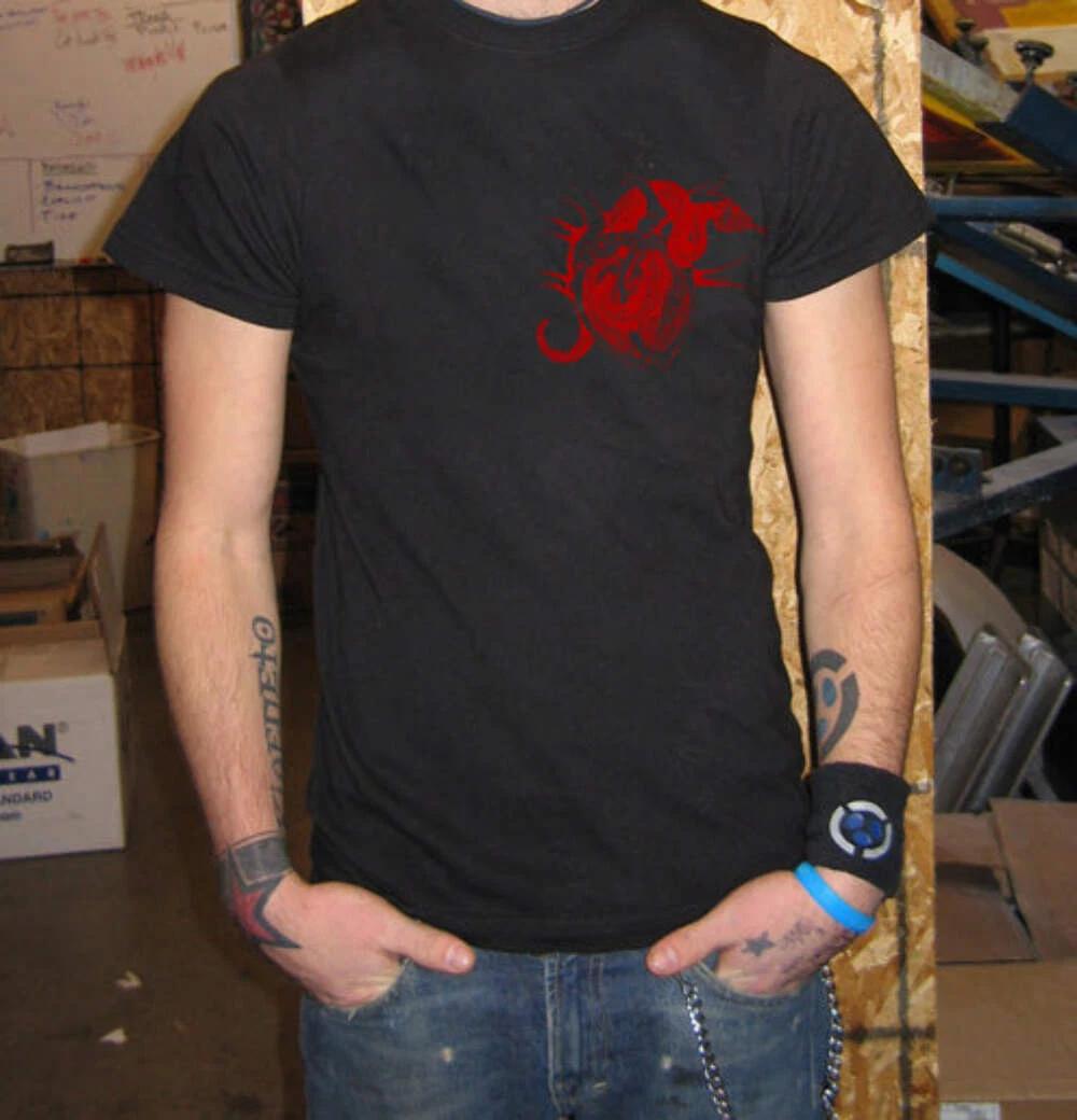 

Snake Heart T-Shirt – Rock Metal Fashion Cool Graphic Tee M