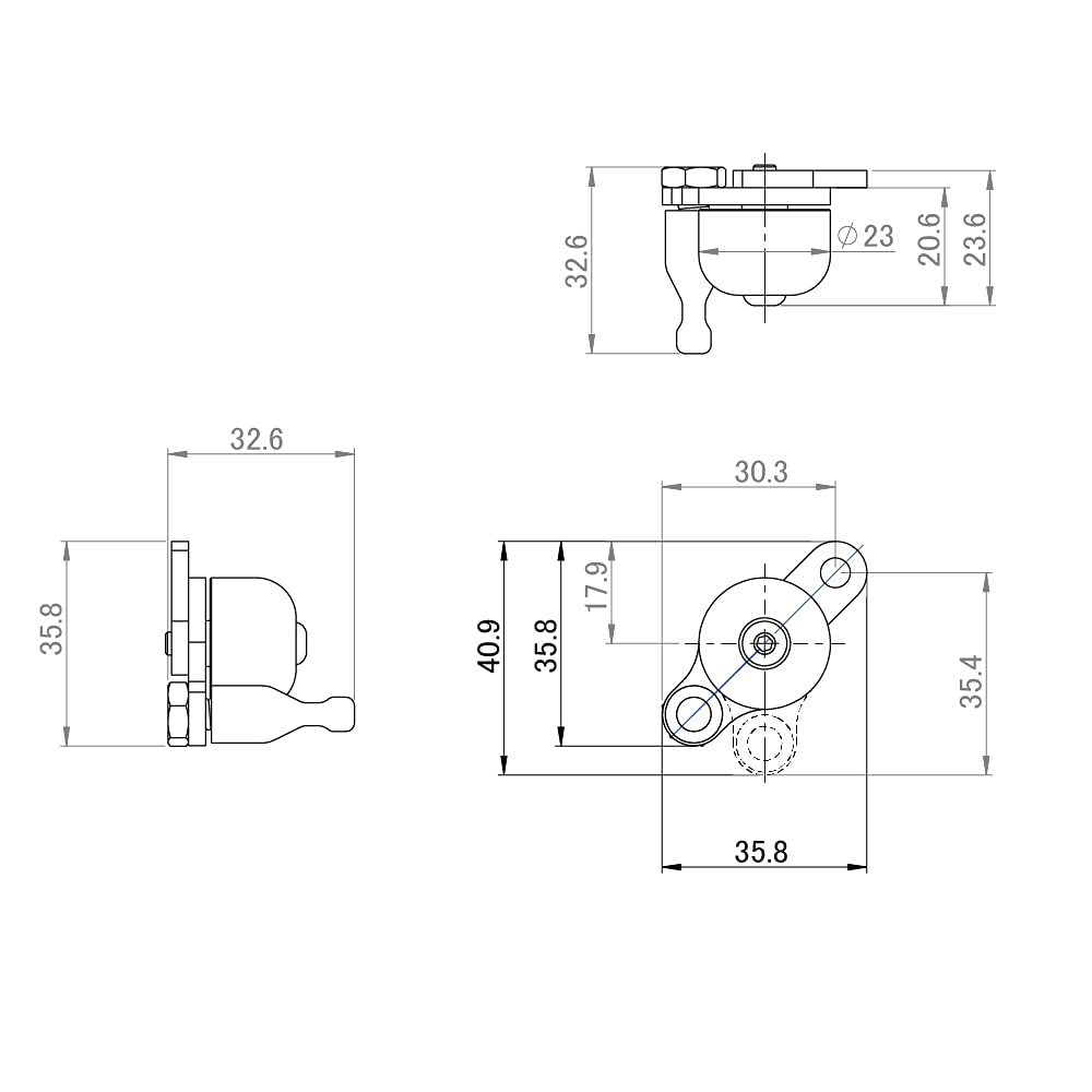 Bell Kit Bolt Utilizes M5 holes [RECMOUNT] (M5 Type) [Bell-M5]