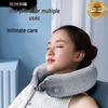 Portable Memory Foam Neck Massager U-Pillow