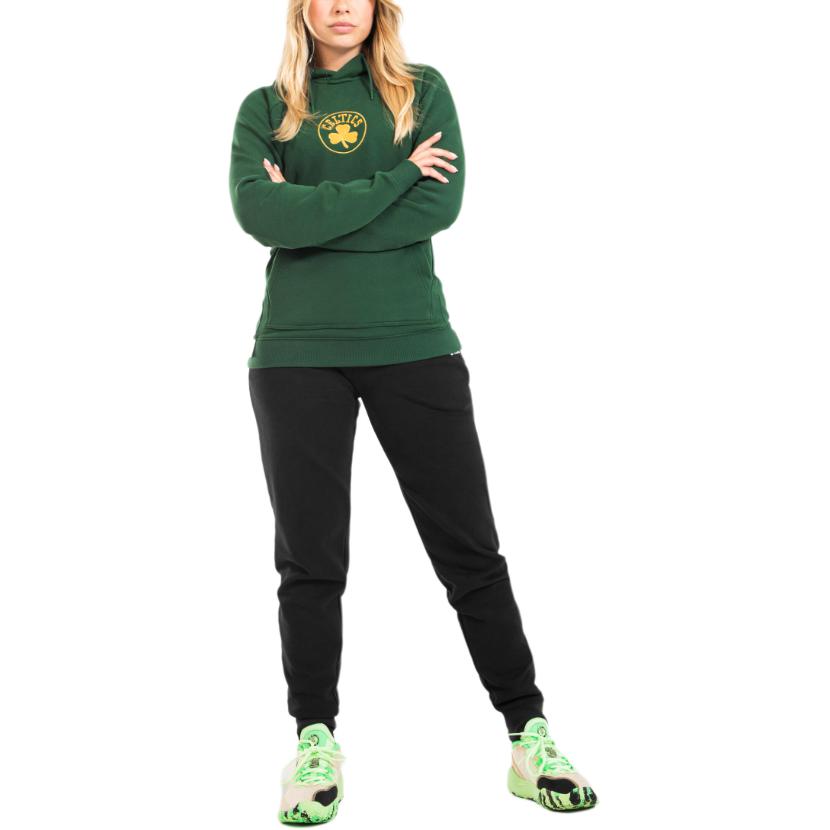 DECATHLON x NBA Collaboration Celtics TARMAK 900 Series Knitted Hooded Warm Comfortable Skin-Friendly Soft Sweatshirt Unisex Same Seaweed Green