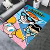 Dexter, Deedee, Mandark Office Carpet Soft Polyester Entrance Carpet Washable Non slip Machine Washa