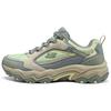 Outdoor Lightweight Comfortable Durable Low-Top Hiking Shoes Women Sneaker Green 180124-GRMT
