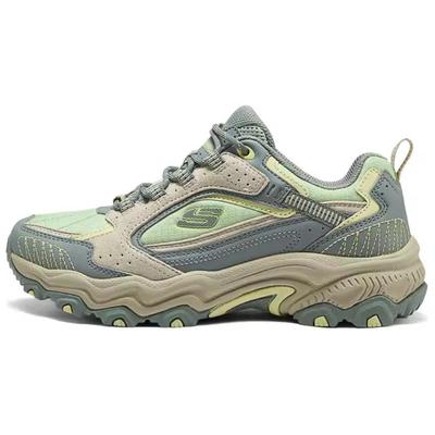 Outdoor Leichte Bequeme Strapazierfähige Niedrige Wanderschuhe Damen Sneaker Grün 180124-GRMT