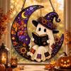 Hanging Halloween Suncatcher Window Decor Window Hanging Ornament  for Halloween