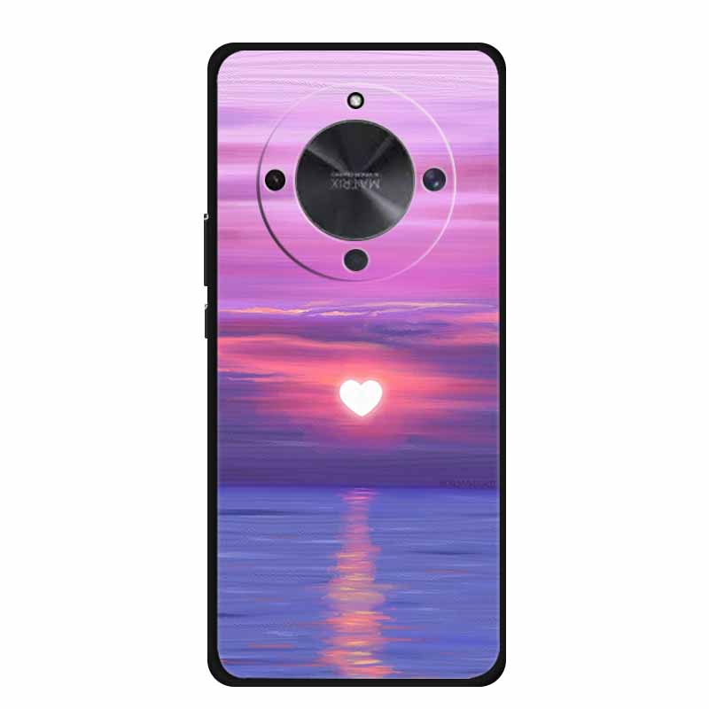For Honor X70 MTN-AN00 5G Phone Case Shockproof Black Soft Silicone TPU Back Cover For Honor X 70 X70 Cases HonorX70 6.79" Coque