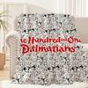 Cartoon Dog 101 D-Dalmatians-s Pattern Blanket Plush Nap Sofa rug for Living Room Office Bedroom Birthday Home Travel Kid Gifts