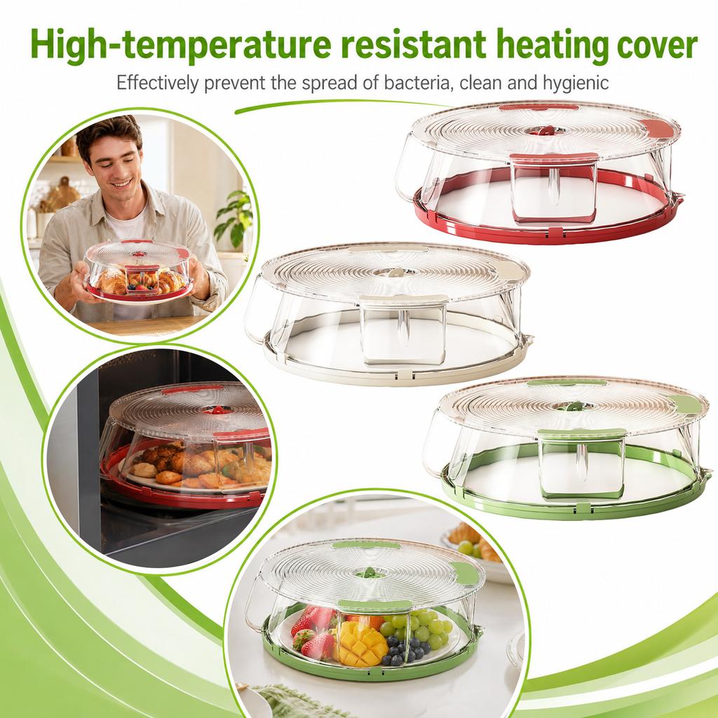 Food Cover Mesh Dome with Water Ring Base for Insect and Dust Protection Large Size Round Shape Suitable for Kitchen and Outdoor Use