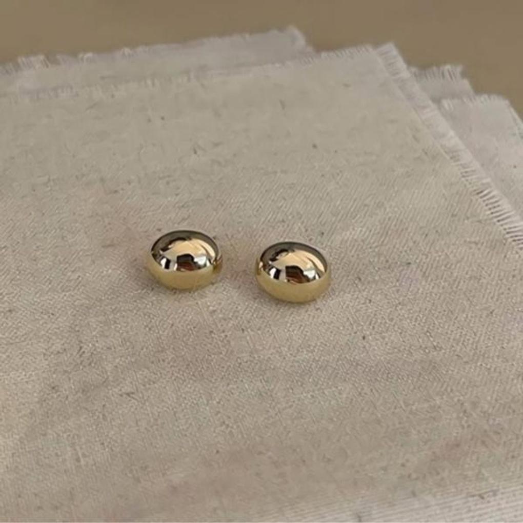 Women's Daily Accessory Sari Volume Bean Earrings