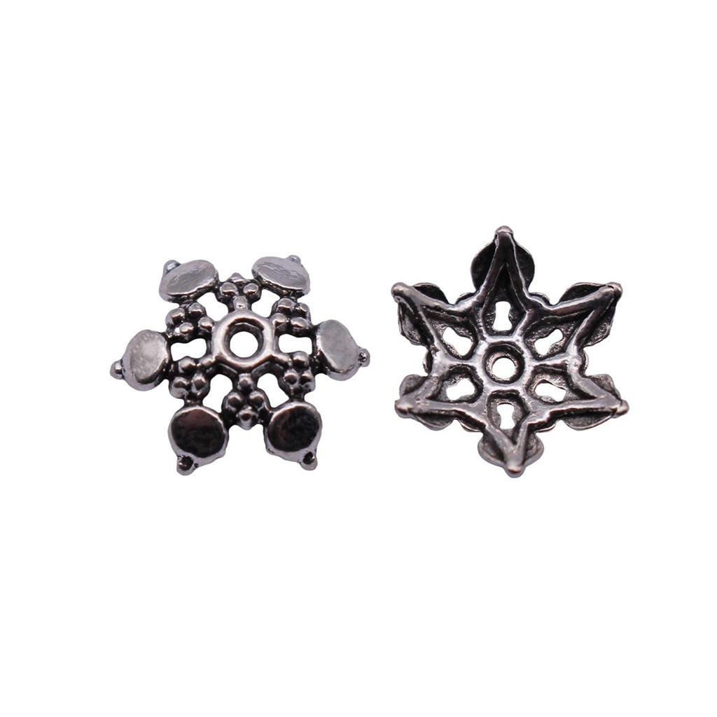 Flower Bead Cap Spacer Findings Ornate Covers For DIY Jewelry Making Materials