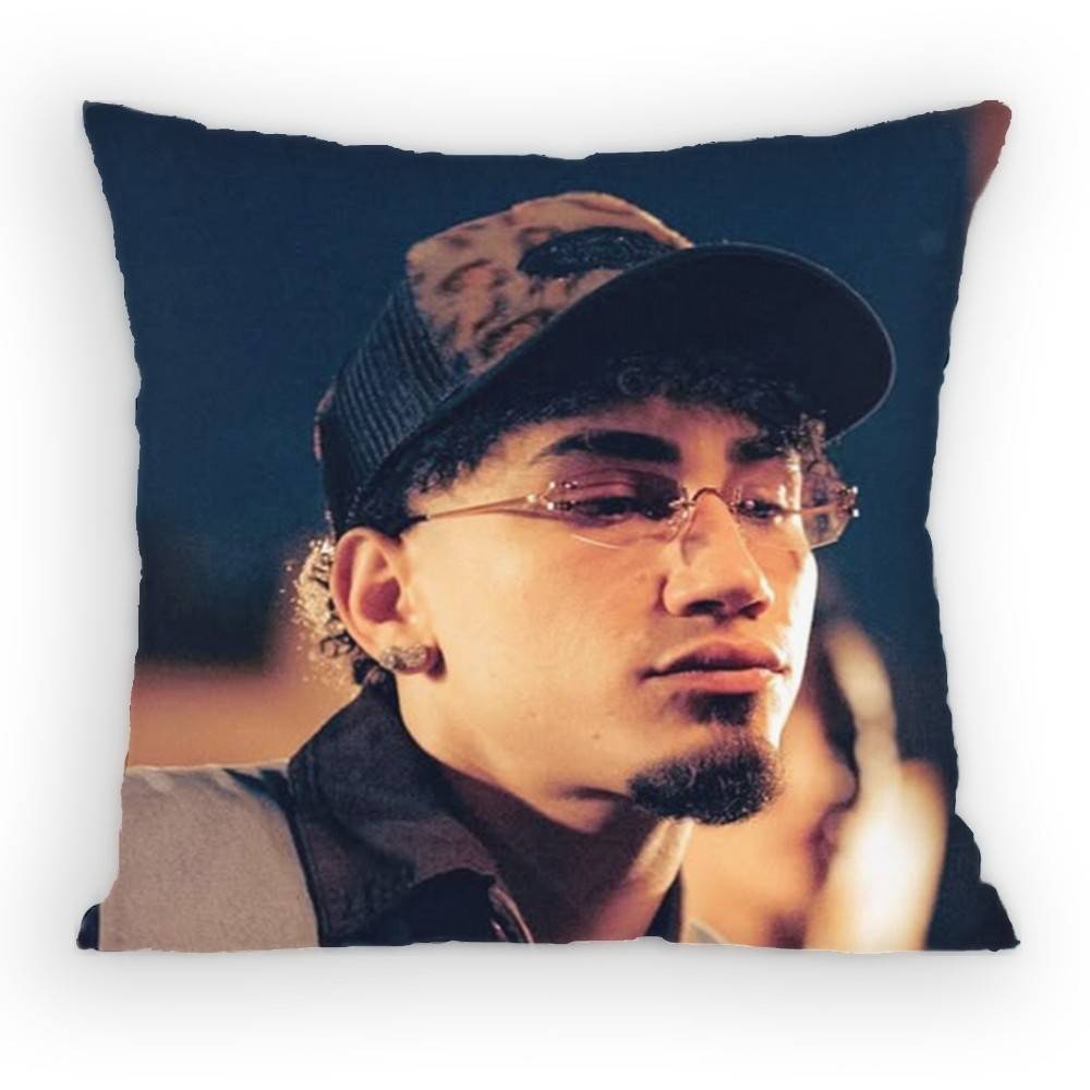 

OOmar CCourtz Singer Pillow Case Antidustmite Pillowcase Invisible zipper silky short plush Sofa cushion cover 30x30 cm