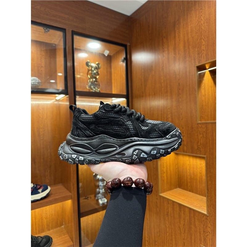 Autumn new light luxury high-end comfortable wear-resistant casual bm 38 чёрный