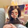 pc Alita Battle Angel Pillow Case Fashion Square Pillowcase Bedroom Sofa Room Ins Decoration Leisure
