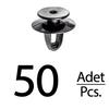 Interior Trim Clips for Ford Escort Fiesta Sierra Granada Scorpio - 50 Pieces