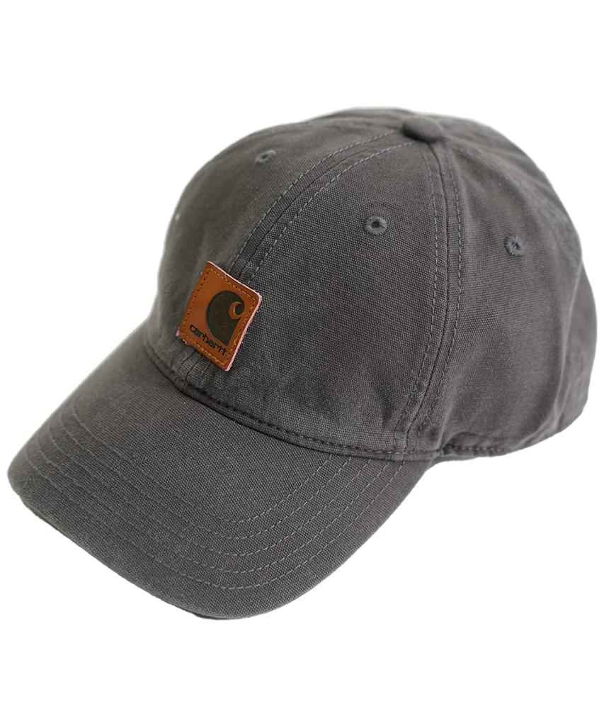 Carhartt Odessa Cap 100289 Asphalt Gray Free Men's Hat, (ASPHALT, Size)