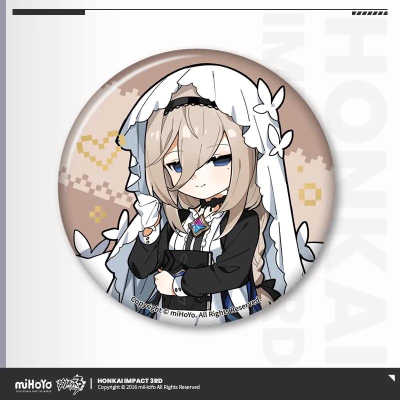 

Sunsyea Honkai Impact 3rd Official Merch miHoYo Original Authentic XBDYJ Series Stand Badge Mobius Kosma Kevin Kalpas Elysia