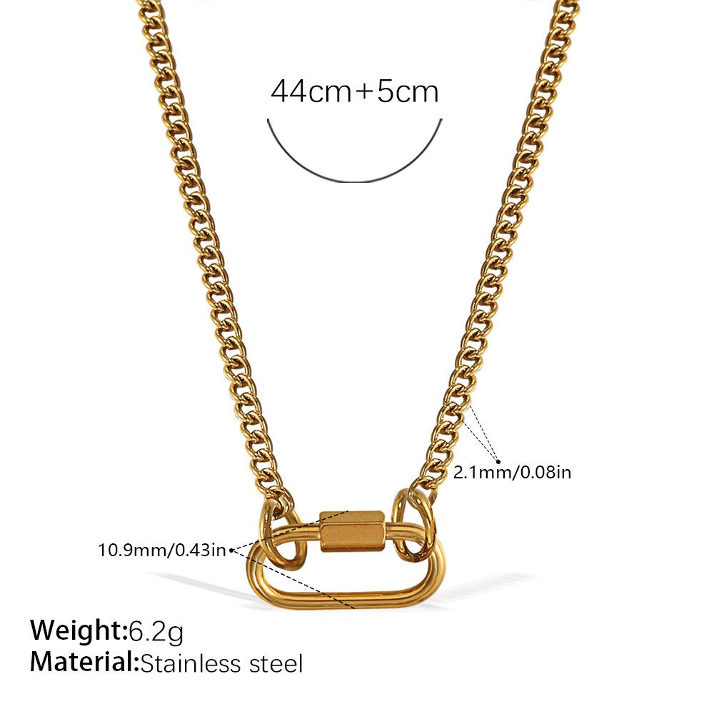 Japan And South Korea Fashion Niche Bracelet Necklace Women'S Personality Design Versatile Jewelry Does Not Fade Popular Trend