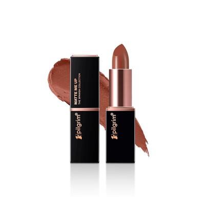 Pilgrim Matt Lippenstift Nude Mystery 05 Pfirsich Intensive Farbe Langanhaltend Feuchtigkeitsspendend 4,2g Packung à 1