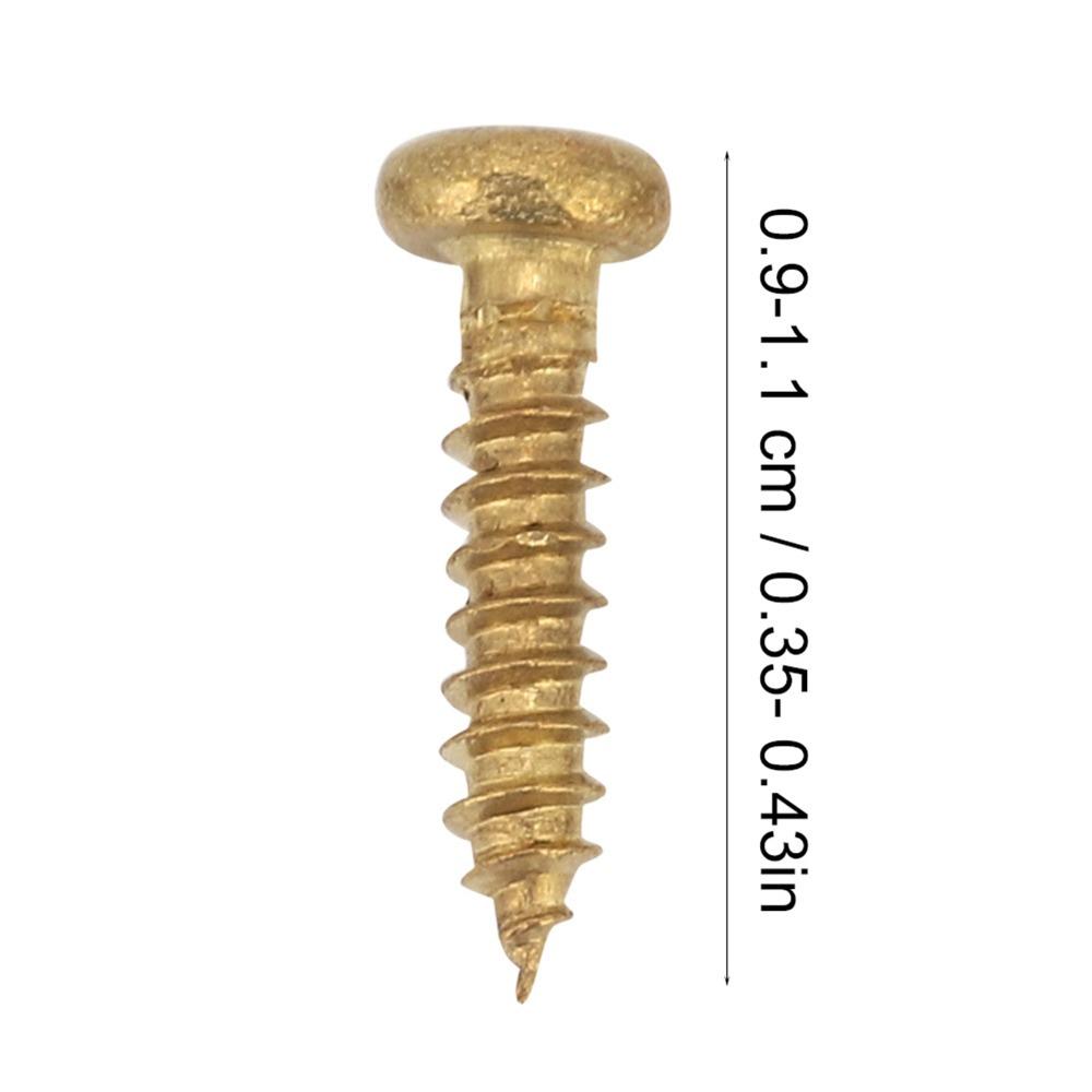 100PCS Metal Guitar Tuning Pegs Golden Color Machine Head Screws  For Electric Guitar